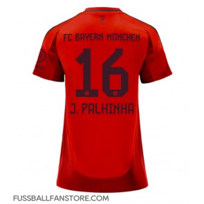 Bayern Munich Joao Palhinha #16 Replik Heimtrikot Damen 2024-25 Kurzarm